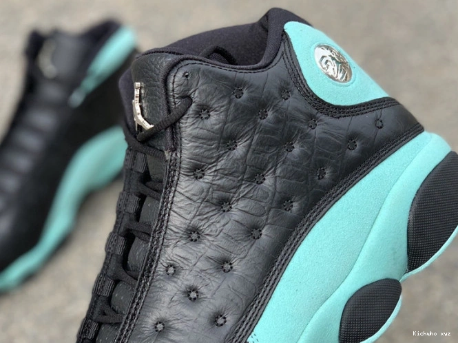 414571-030 Jordan Green 13 Black Island Retro Air 0818
